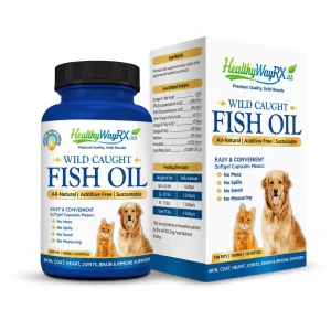 HealthyWayRx Wild Caught Fish Oil for Dogs & Cats
