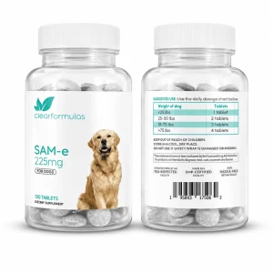 SAM-e 225mg for Dogs – 120 Tablets | Dietary Supplement
